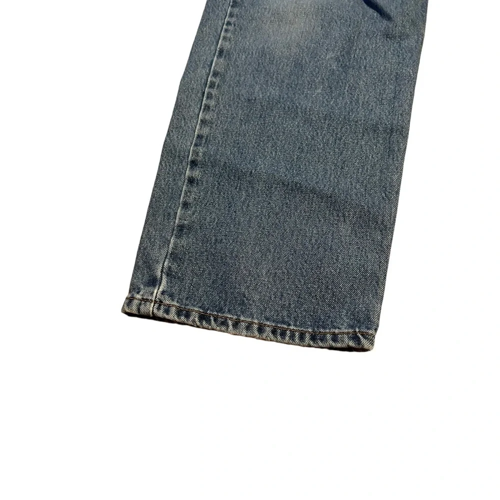 Levis Jeans Mens Size 40x30 Blue Denim Medium Wash 550 Relaxed Fit 100% Cotton‎